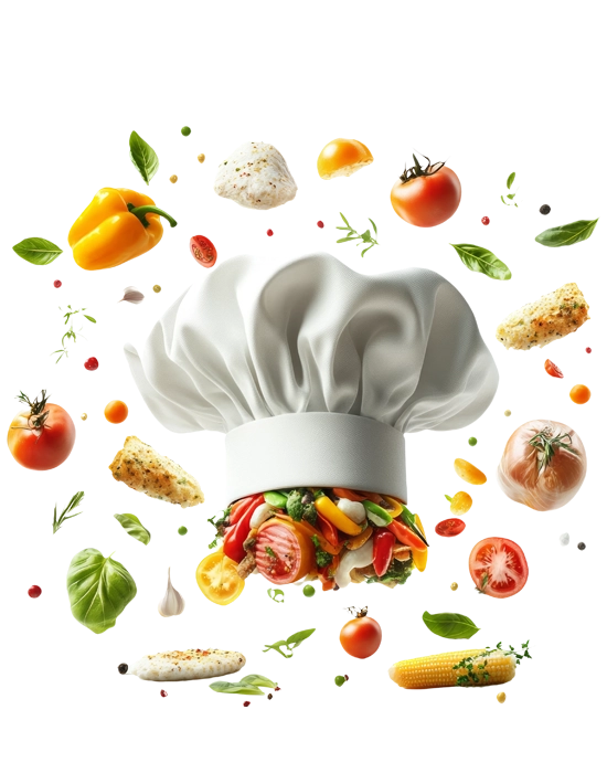 Chef préparant une pizza artisanale dans la cuisine du Restaurant Stella Maris