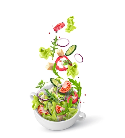 Salade aux choix